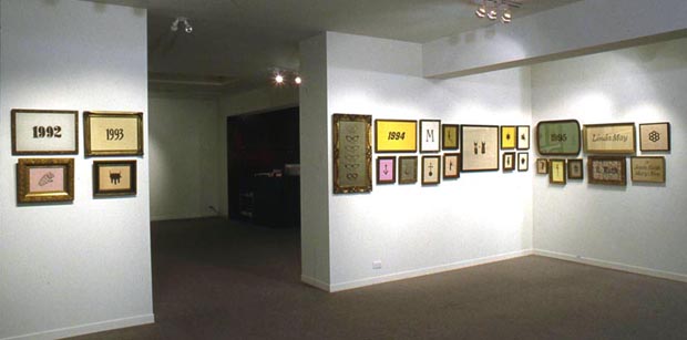 1992...(the hair pieces), Lonsdale Gallery, 1998