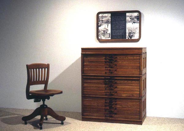 The Cabinet, installation view GPAG 1994