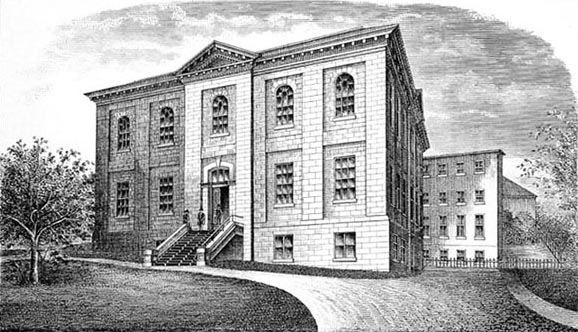 Buildings of the Medical Faculty, McGill University, 1887
